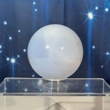 Blue Chalcedony Sphere – 0.524 kg