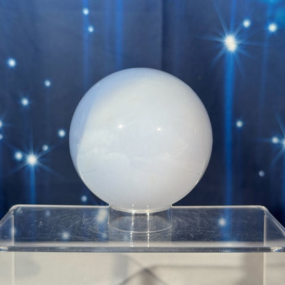 Blue Chalcedony Sphere – 0.524 kg