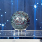 Ruby Kyanite with Fuchsite Sphere – UV-Reactive • 0.349 kg