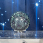 Ruby Kyanite with Fuchsite Sphere – UV-Reactive • 0.326 kg