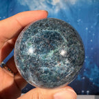 Ruby Kyanite with Fuchsite Sphere – UV-Reactive • 0.312 kg