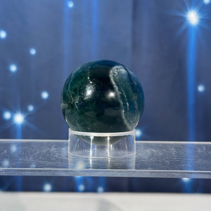 Blue Fluorite Sphere – 0.113 kg