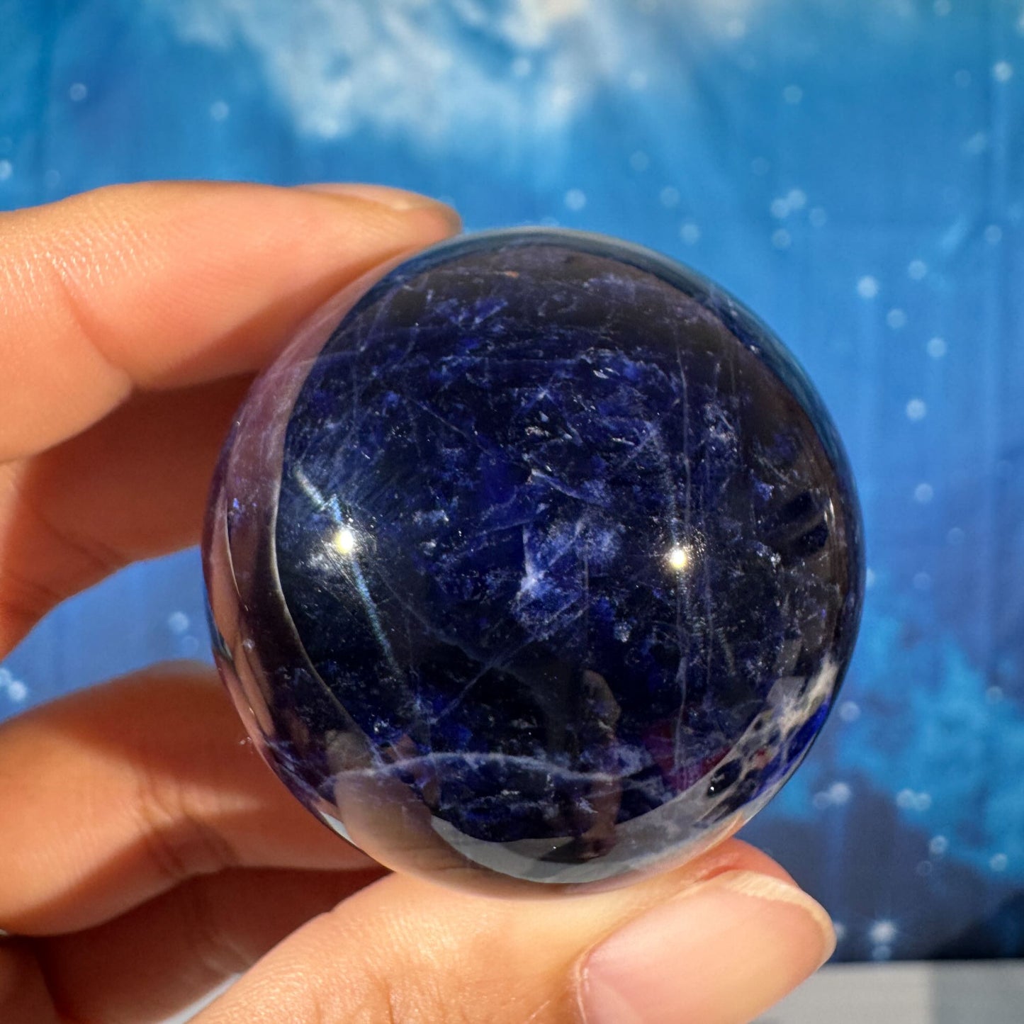Sodalite Sphere – 0.088 kg