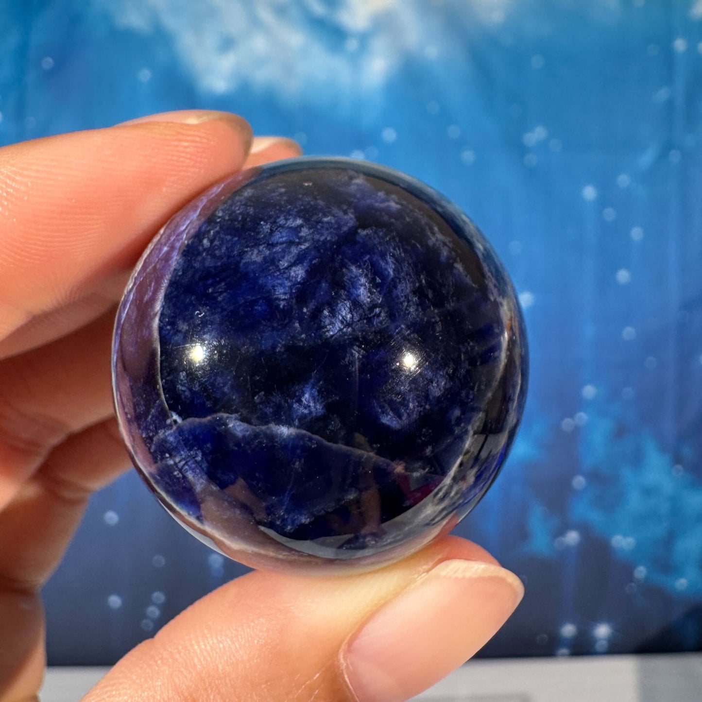 Sodalite Sphere – 0.060 kg