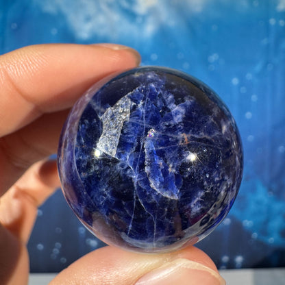 Sodalite Sphere – 0.054 kg