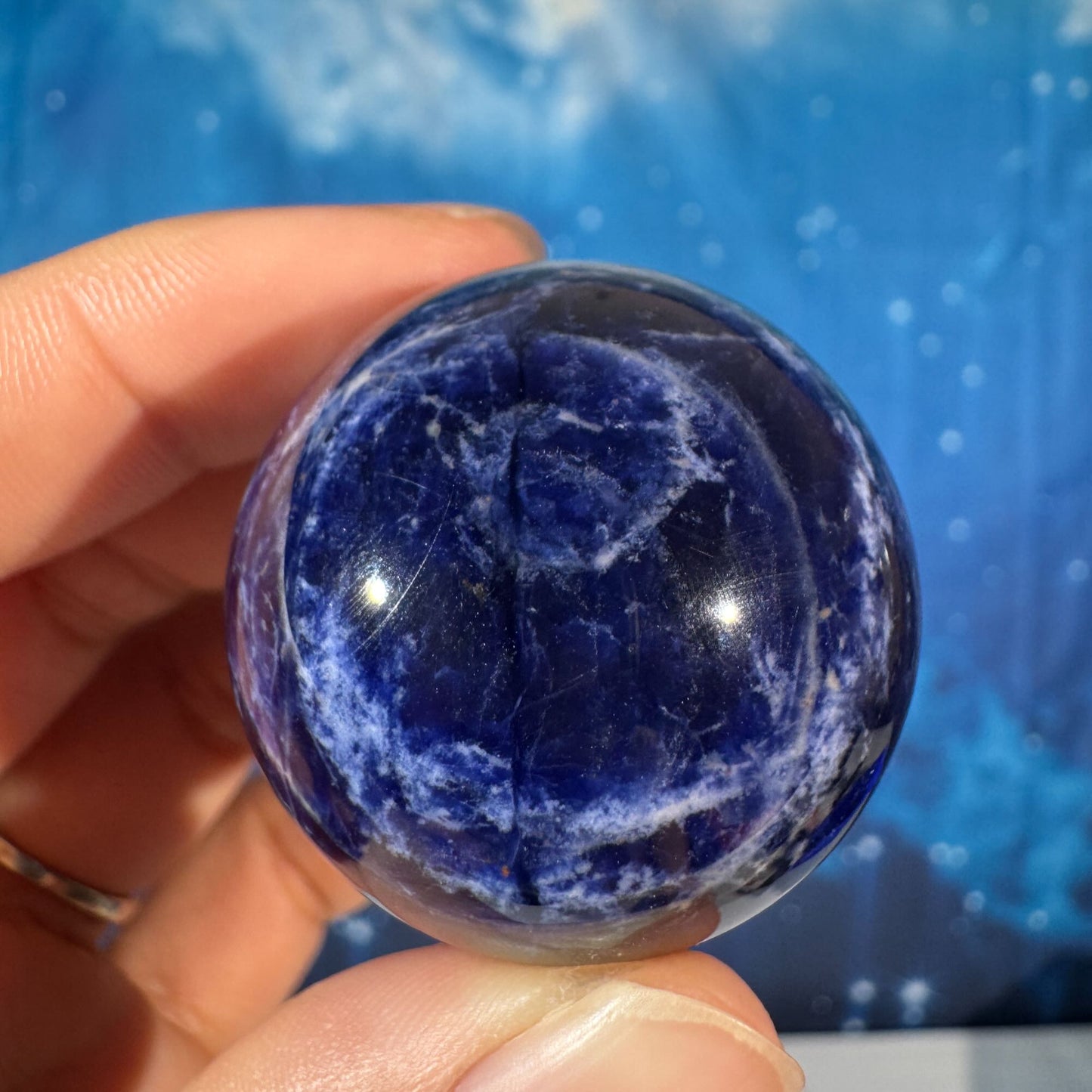 Sodalite Sphere – 0.054 kg