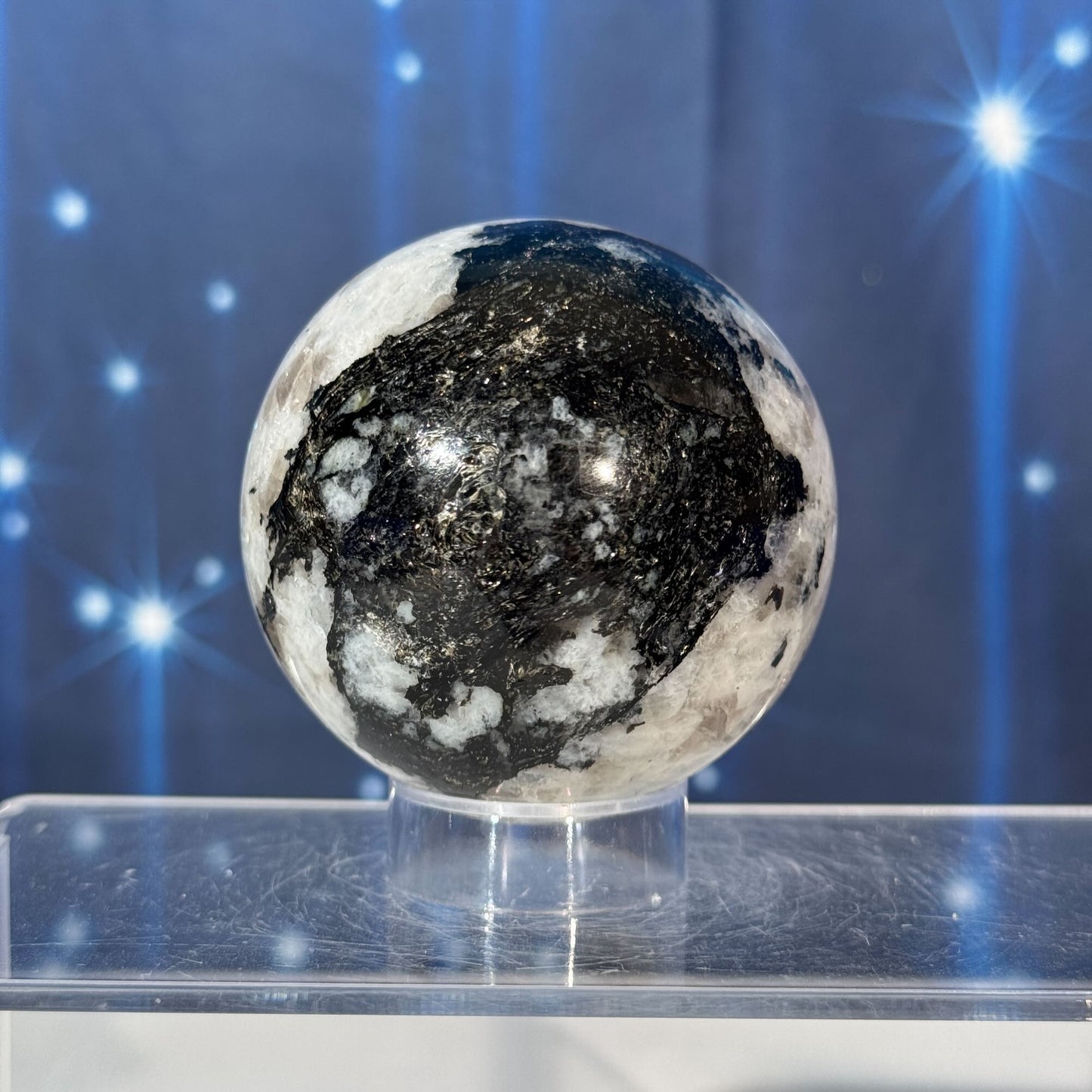 Rainbow Moonstone Sphere – 0.366 kg