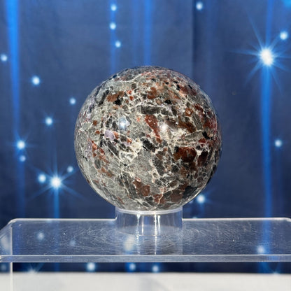 Sodalite-Syenite Sphere – Yooperlite® • 0.462 kg