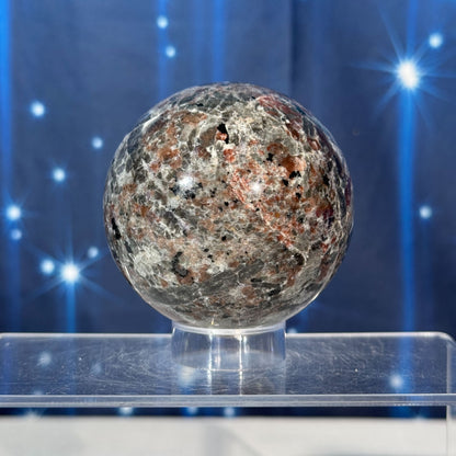 Sodalite-Syenite Sphere – Yooperlite® • 0.462 kg