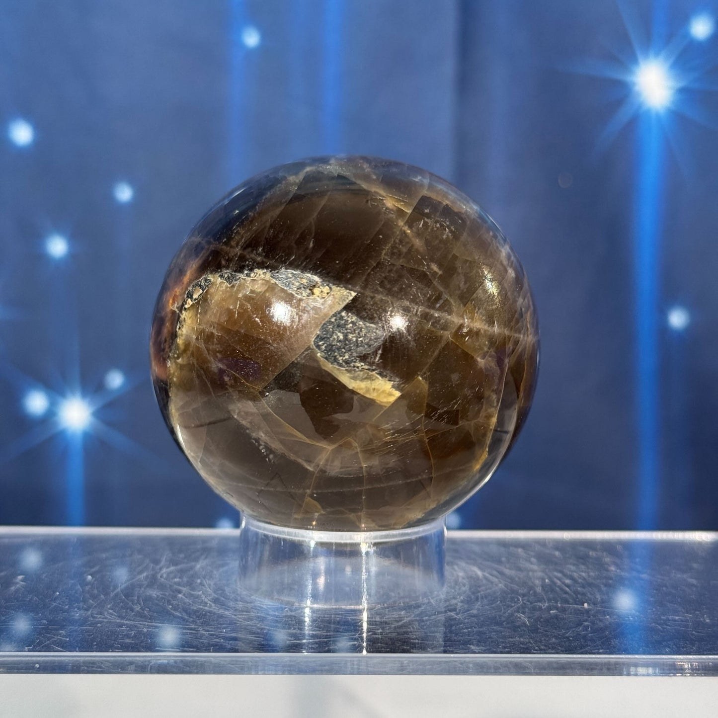 Black Moonstone Sphere – 0.295 kg
