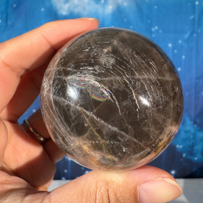 Black Moonstone Sphere – 0.295 kg