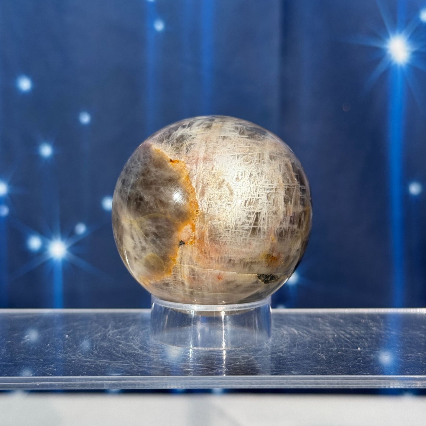 Black Moonstone Sphere – 0.207 kg