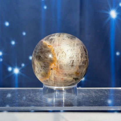 Black Moonstone Sphere – 0.207 kg