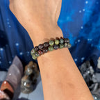 One (1) Dragonsblood bracelet - 8mm beads - fits 6.25" wrist