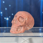 Pink Petrified Wood Skull – 0.238 kg