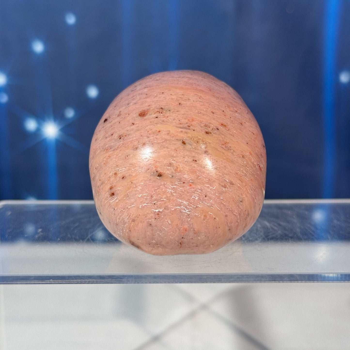 Pink Petrified Wood Skull – 0.238 kg