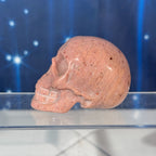 Pink Petrified Wood Skull – 0.238 kg
