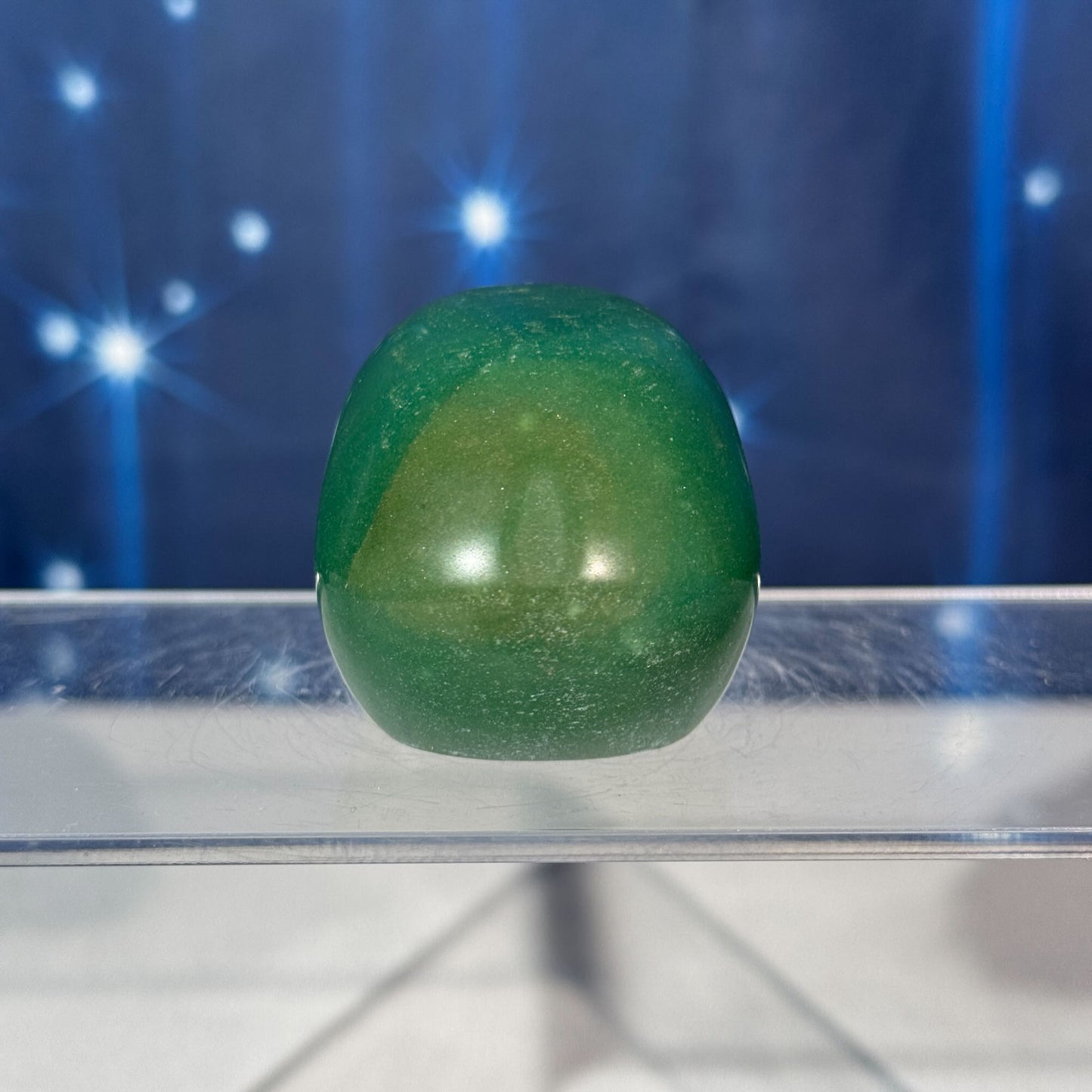 Green Aventurine Skull – 0.147 kg