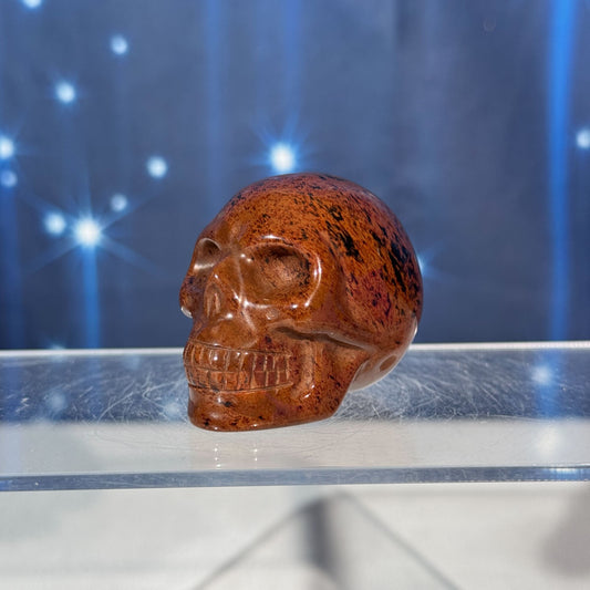 Mahogany Obsidian Skull – 0.094 kg