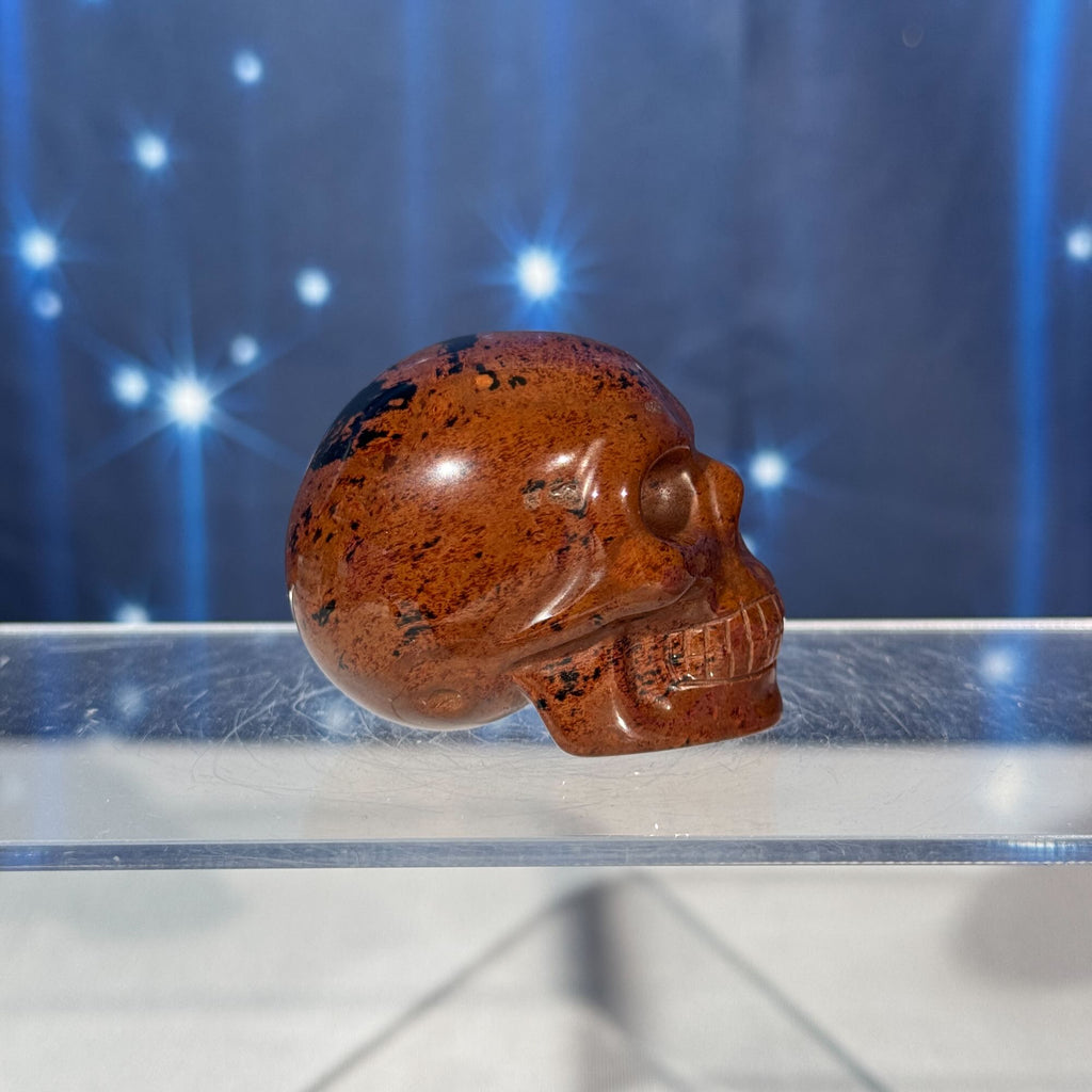 Mahogany Obsidian Skull – 0.094 kg