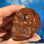 Mahogany Obsidian Skull – 0.094 kg