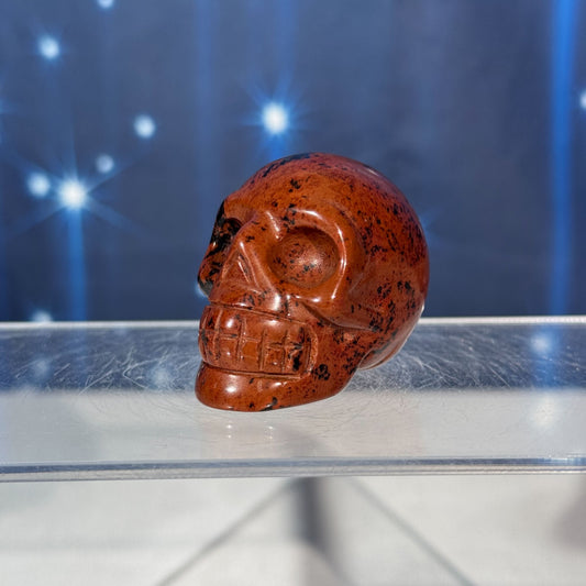 Mahogany Obsidian Skull – 0.071 kg