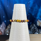 One (1) Mookaite bracelet - 6mm beads - fits 6.25" wrist