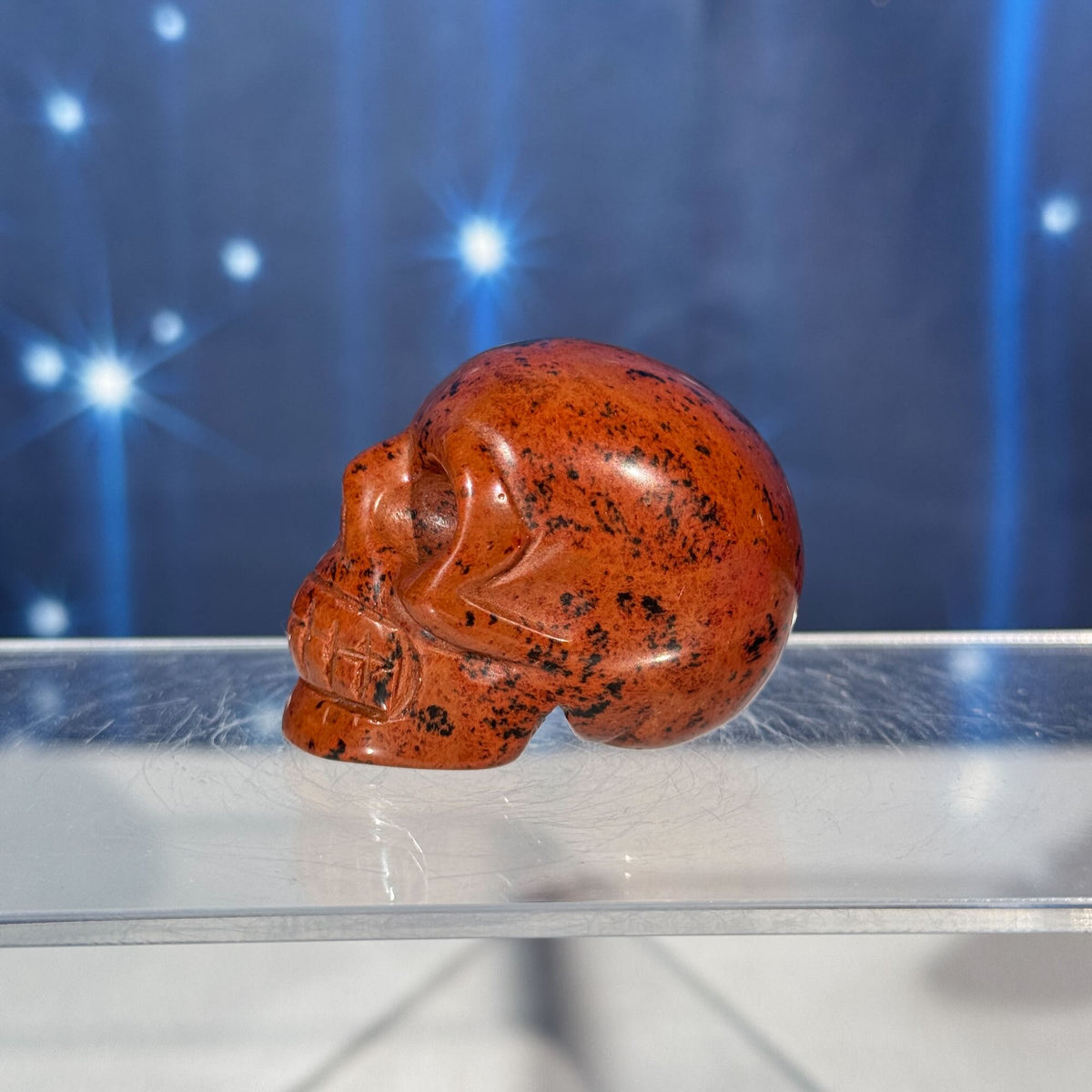 Mahogany Obsidian Skull – 0.071 kg