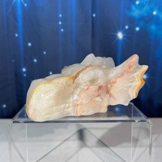 Banded Calcite Dragon Head – 0.802 kg