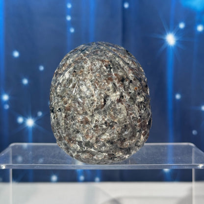 Engraved Sodalite-Syenite Skull – Yooperlite® • 0.612 kg