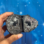 Engraved Sodalite-Syenite Skull – Yooperlite® • 0.638 kg