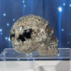 Sodalite-Syenite Skull – Yooperlite® • 0.644 kg