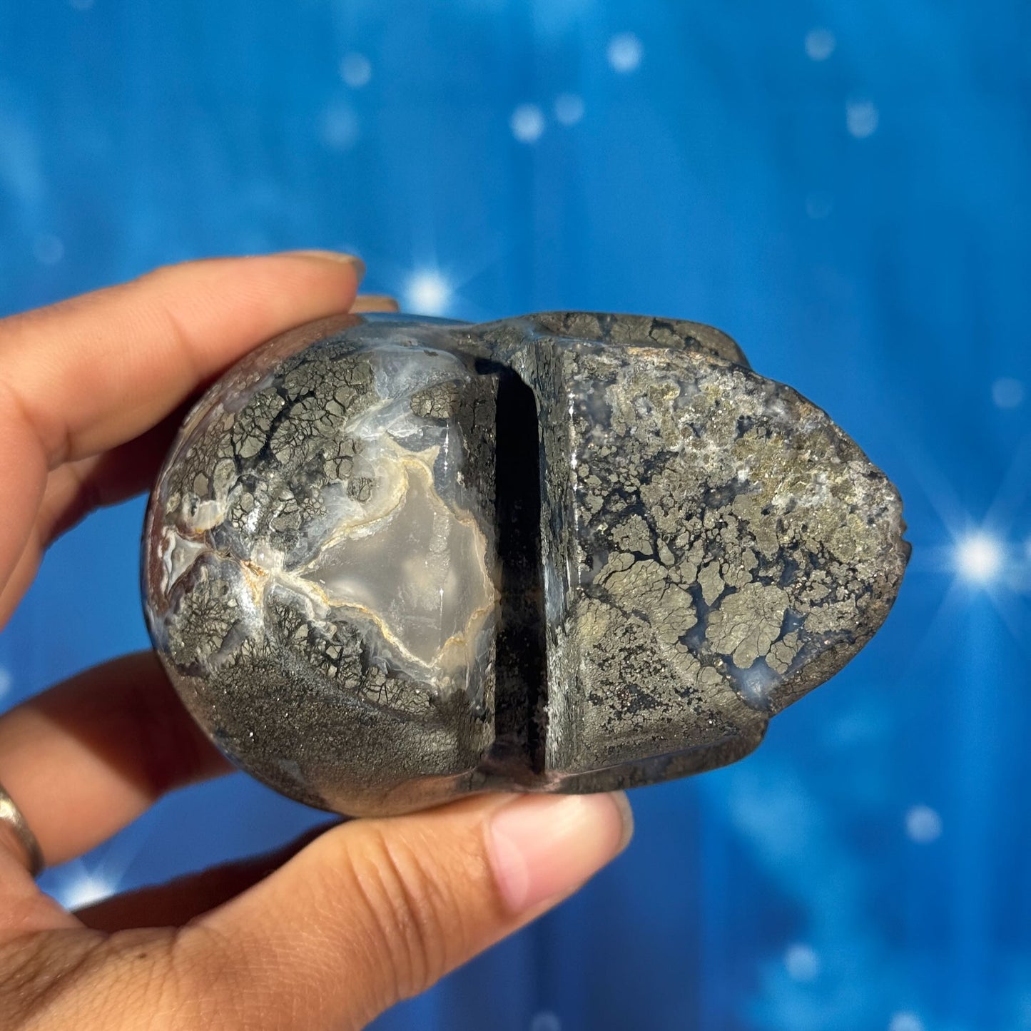Marcasite Skull – 0.490 kg