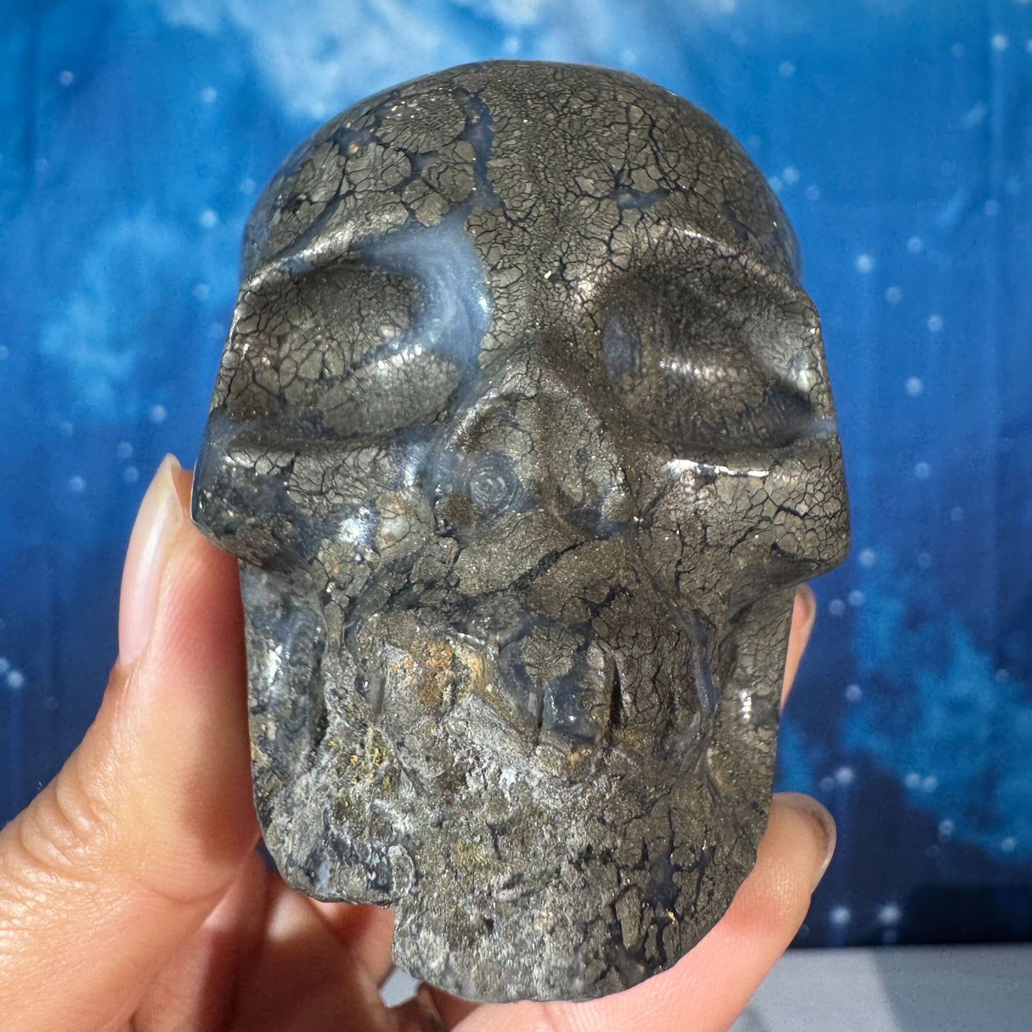 Marcasite Skull – 0.490 kg