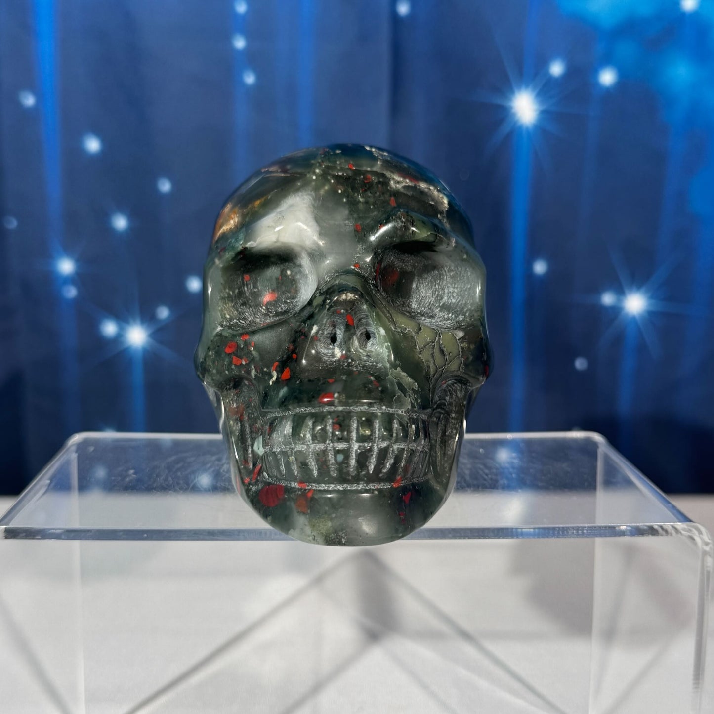 Bloodstone Skull – 0.850 kg