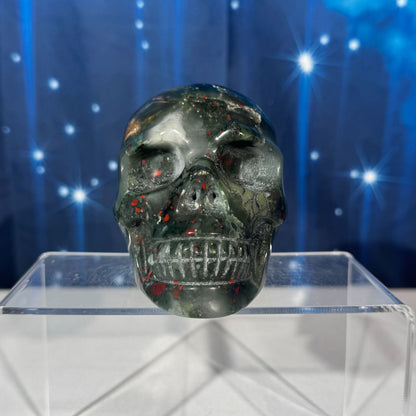 Bloodstone Skull – 0.850 kg