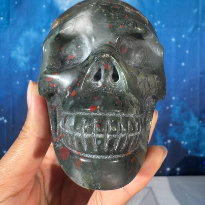 Bloodstone Skull – 0.850 kg