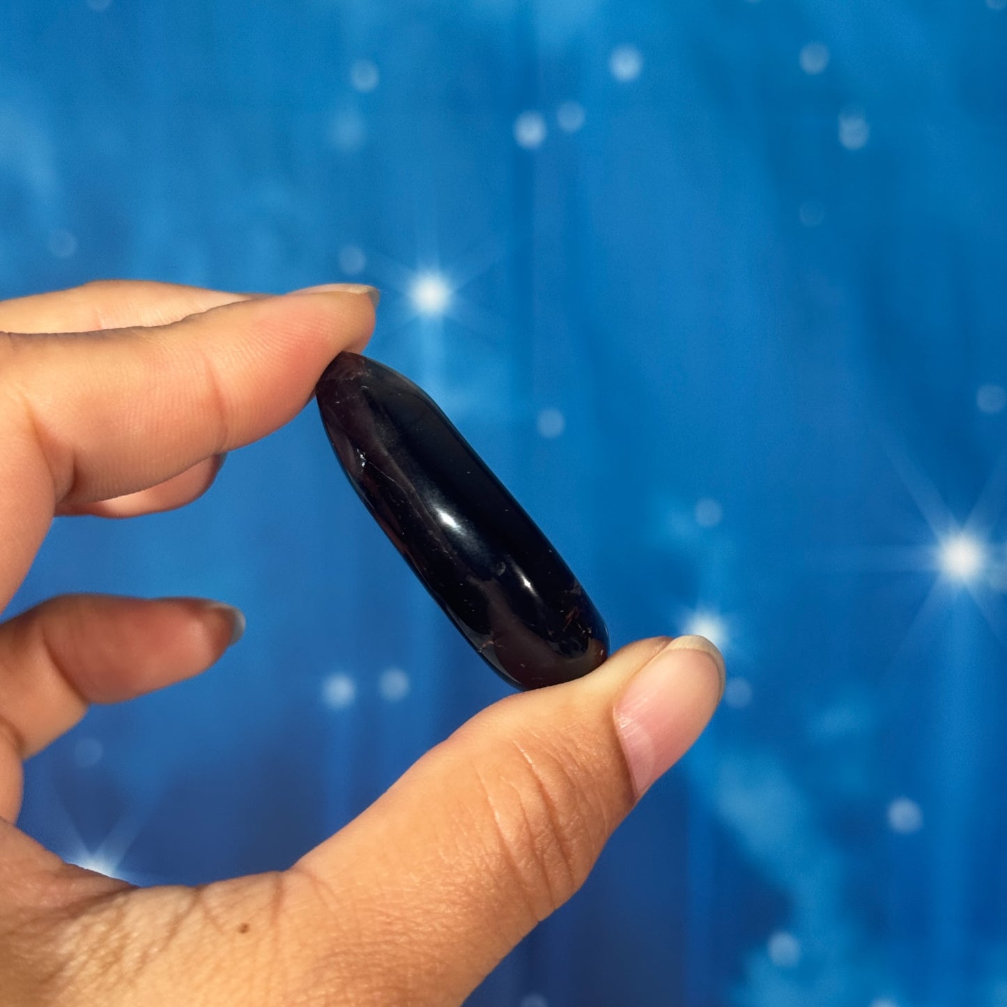 Smoky Quartz Teardrop Worry Stone – 0.025 kg
