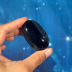 Blue Tiger's Eye Palmstone – 0.054 kg