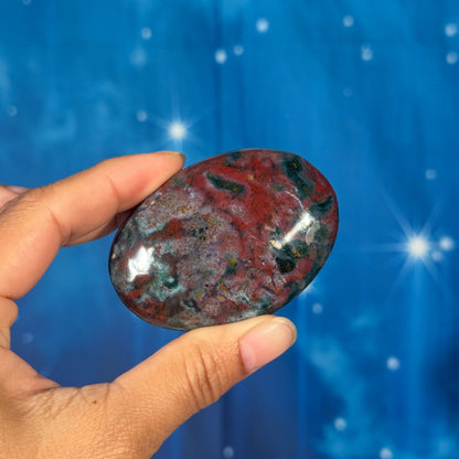 Sea Jasper Palm Stone – 0.105 kg