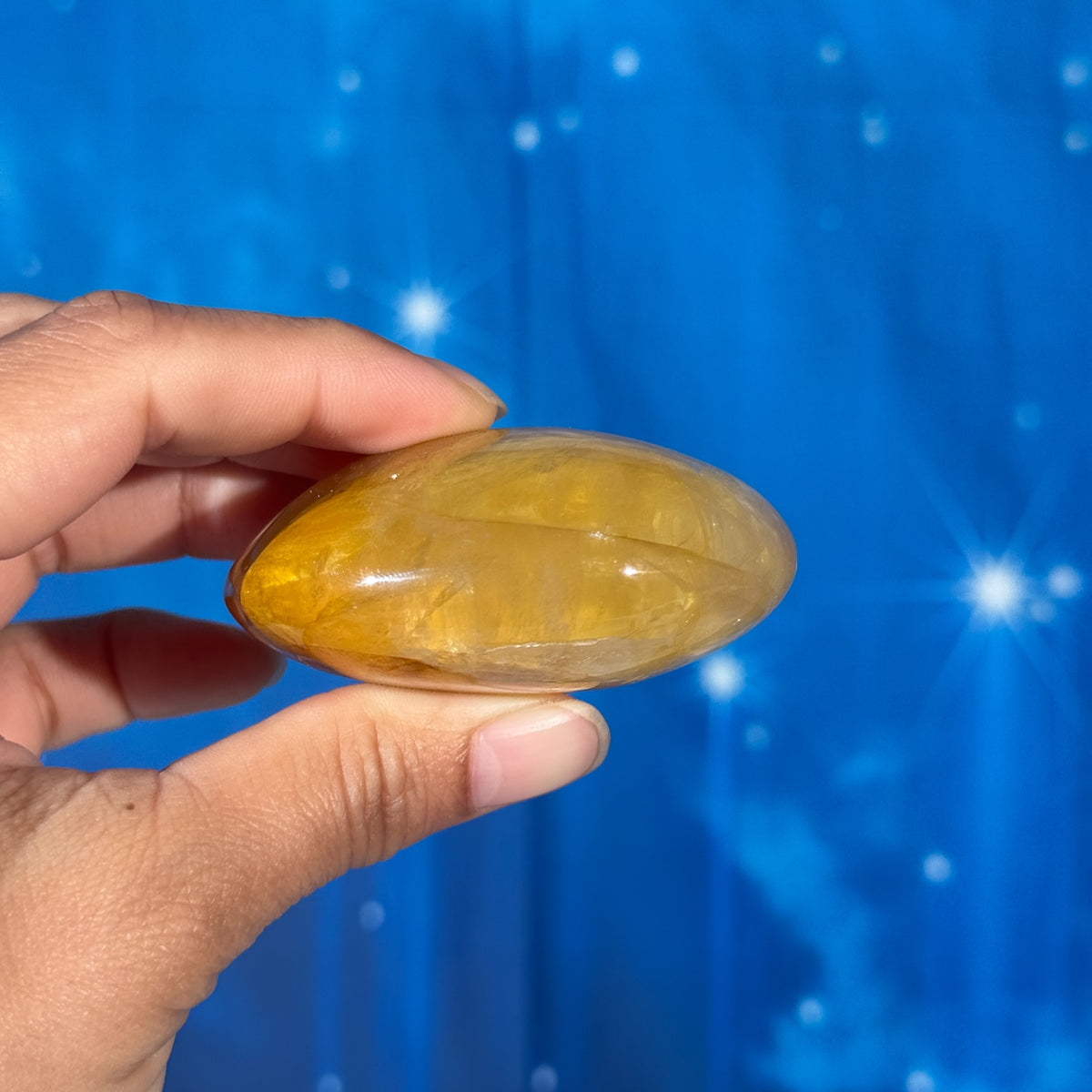 Golden Healer Palmstone – 0.130 kg