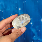 Russian Moonstone with Sunstone Palmstone – Belomorite • 0.065 kg