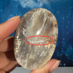 Russian Moonstone with Sunstone Palmstone – Belomorite • 0.074 kg