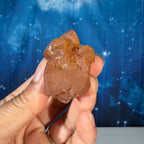 Iron-Stained Quartz Cluster – 0.060 kg