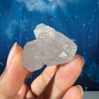 Clear Quartz Natural Point with Rider Crystal • 0.068 kg