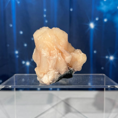 Peach Stilbite with Heulandite Raw – 0.394 kg