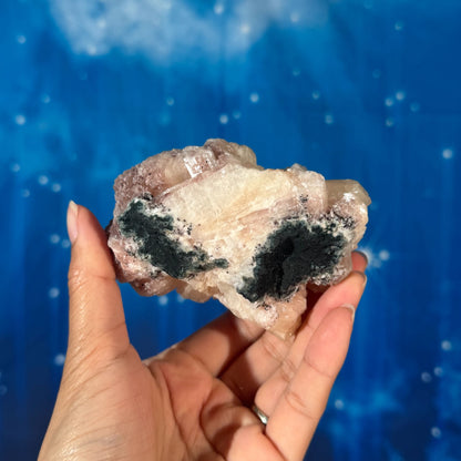 Peach Stilbite with Heulandite Raw – 0.394 kg