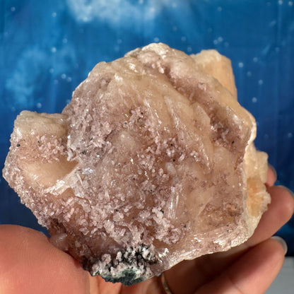 Peach Stilbite with Heulandite Raw – 0.394 kg