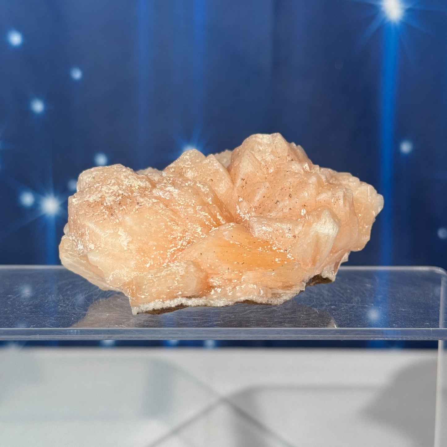 Peach Stilbite Raw – 0.187 kg