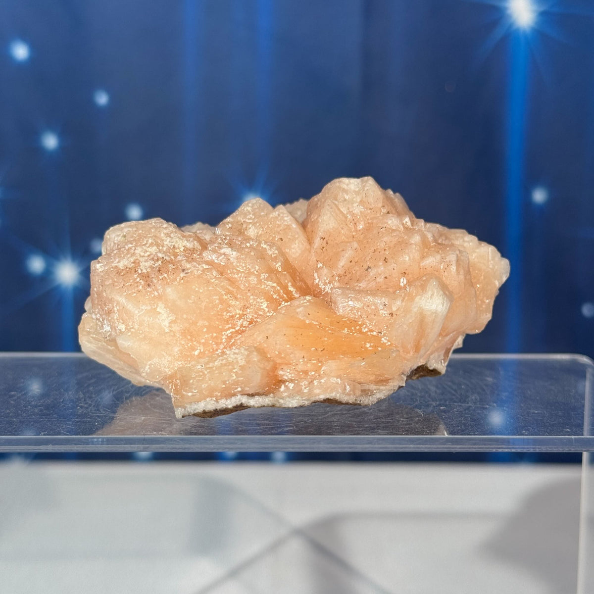 Peach Stilbite Raw – 0.187 kg